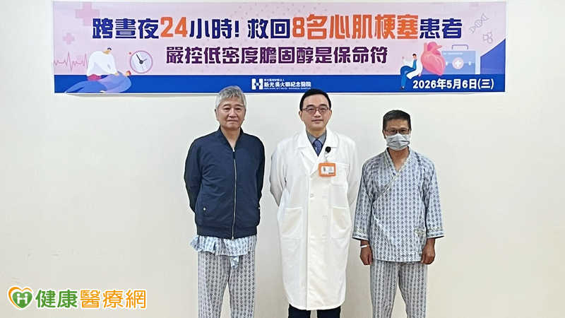 24小時救8心肌梗塞患者!醫:壞膽固醇要控制 男女這年齡多做1事