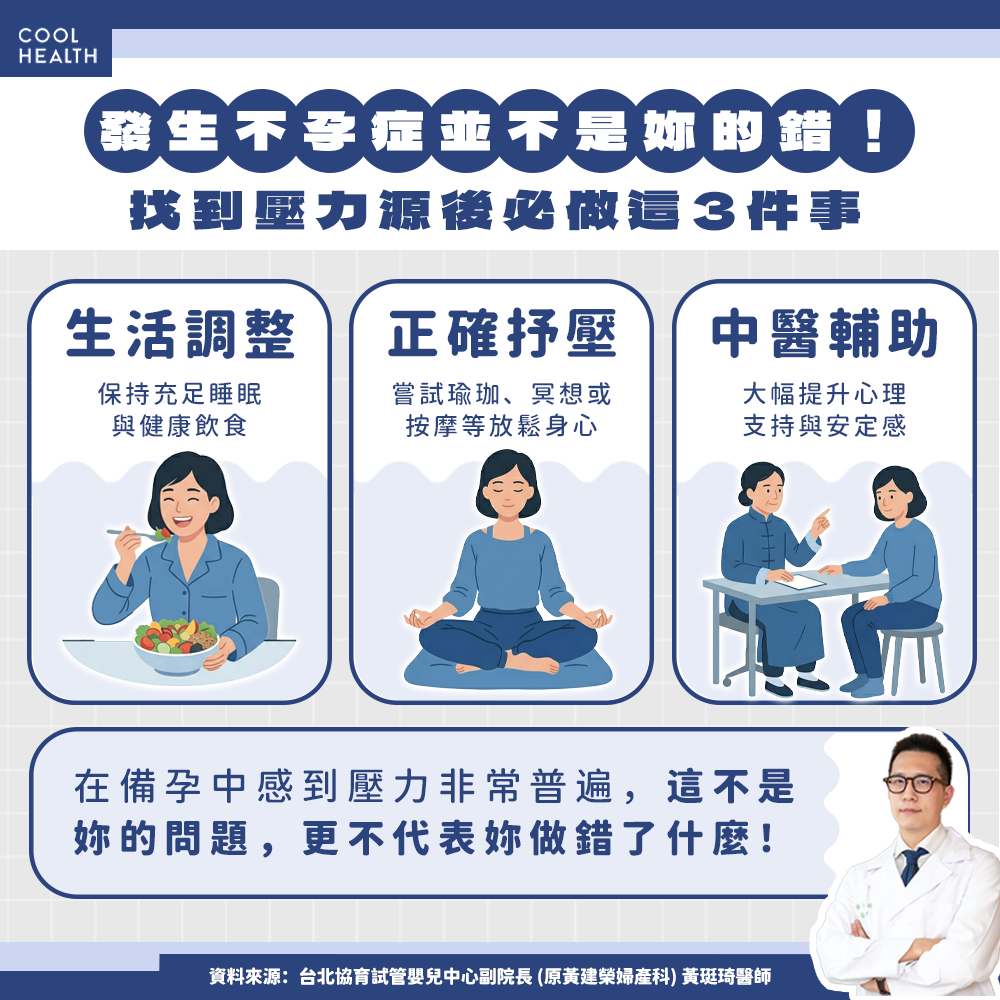 不孕症不是妳的錯! 醫:提供「情緒價值」助壓力正常化