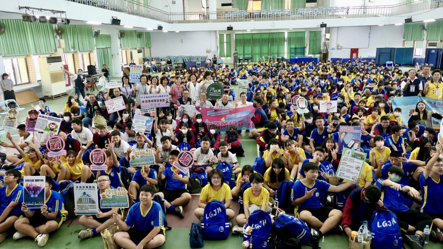 世代共融千歲團進校園 南服中心攜手警政單位守護少年遠離毒品、詐騙與霸凌