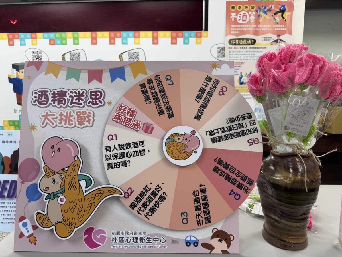 酒癮非意志力能克服!桃市衛生局推治療補助護家庭安全 0E54ED19 BCE0 4716 9410 455A3D392271