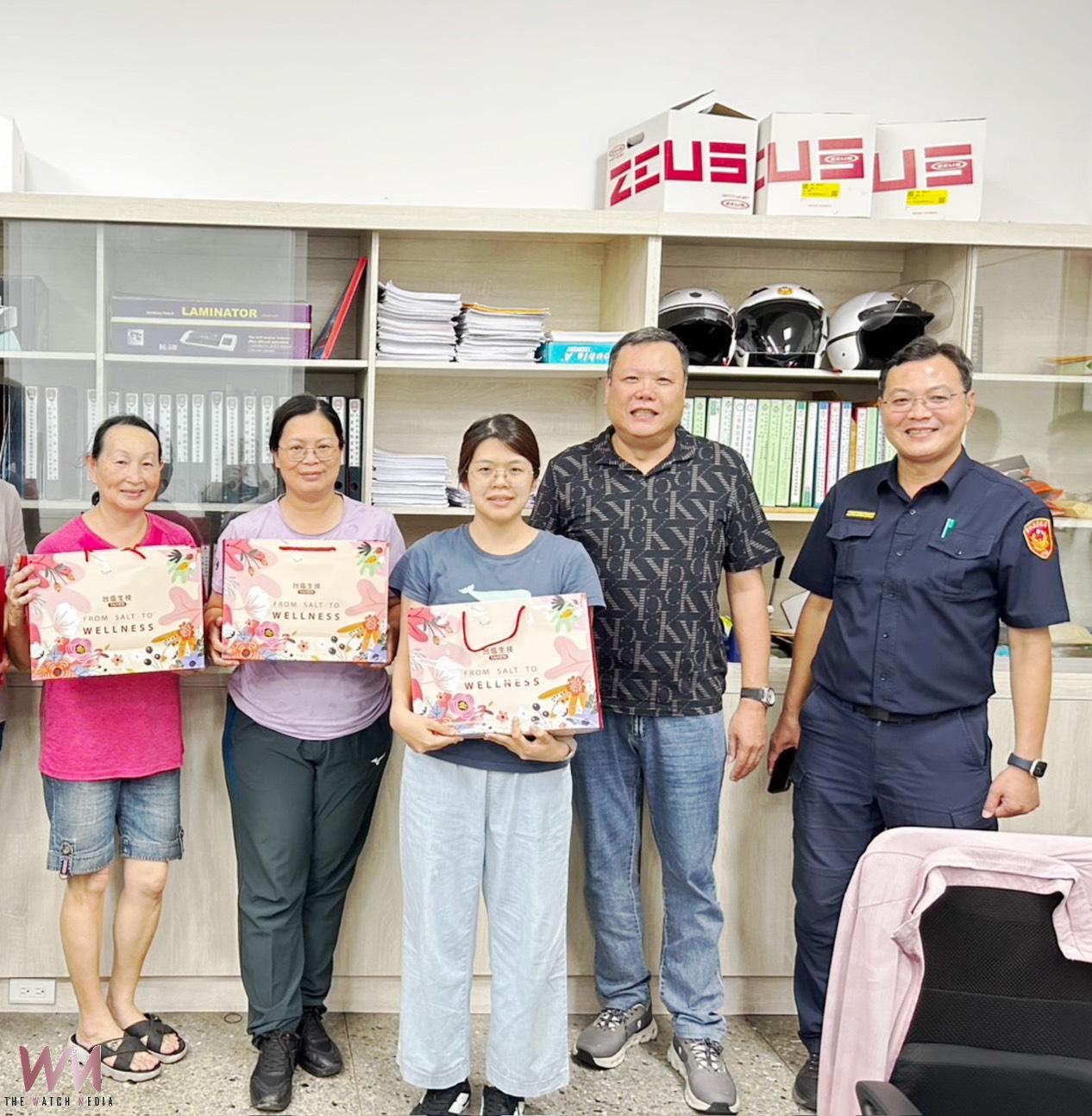 母親節前夕送暖 北港警友辦事處感謝警察媽媽送祝福 - https://www.watchmedia01.com