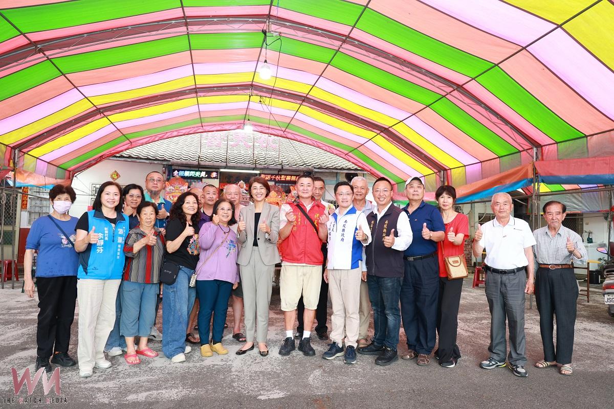 草屯朝清宮媽祖聖誕慶典登場 許淑華縣長參拜祝壽點起馬炮 - https://www.watchmedia01.com