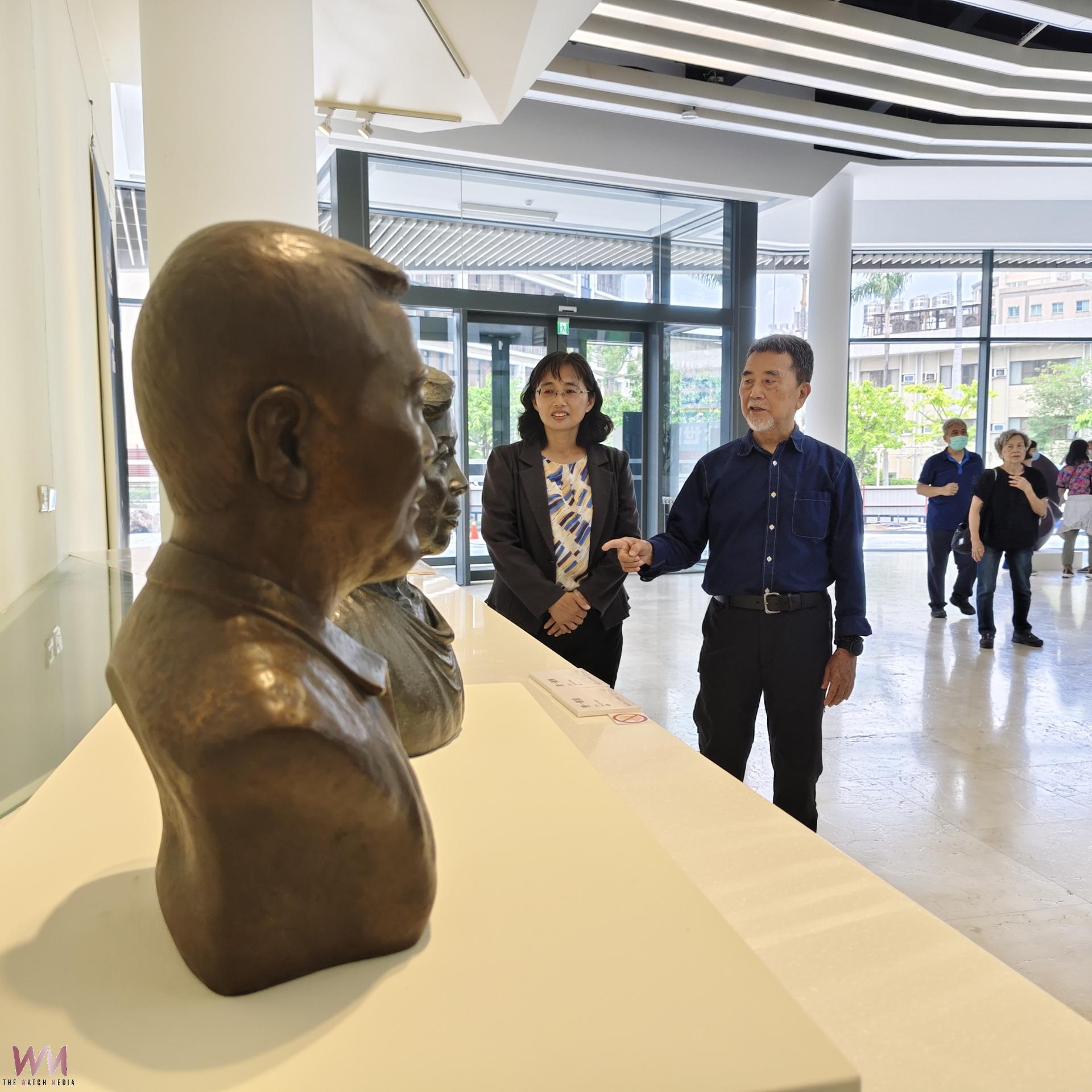 (有影片)/85歲不停刀!一刀一刻走過半世紀 黃輝雄雕塑展吸睛 - https://www.watchmedia01.com