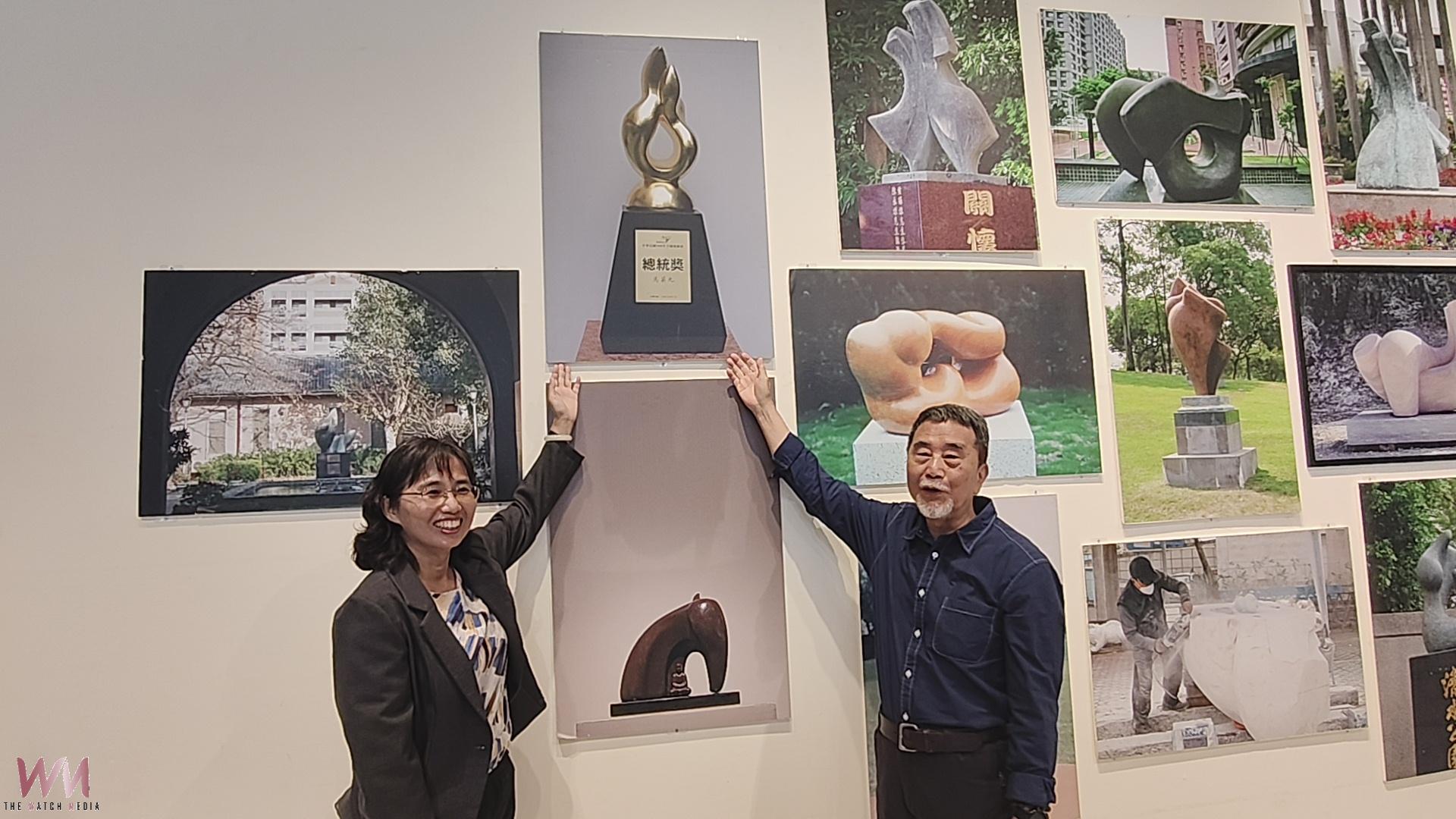 (有影片)/85歲不停刀!一刀一刻走過半世紀 黃輝雄雕塑展吸睛 - https://www.watchmedia01.com