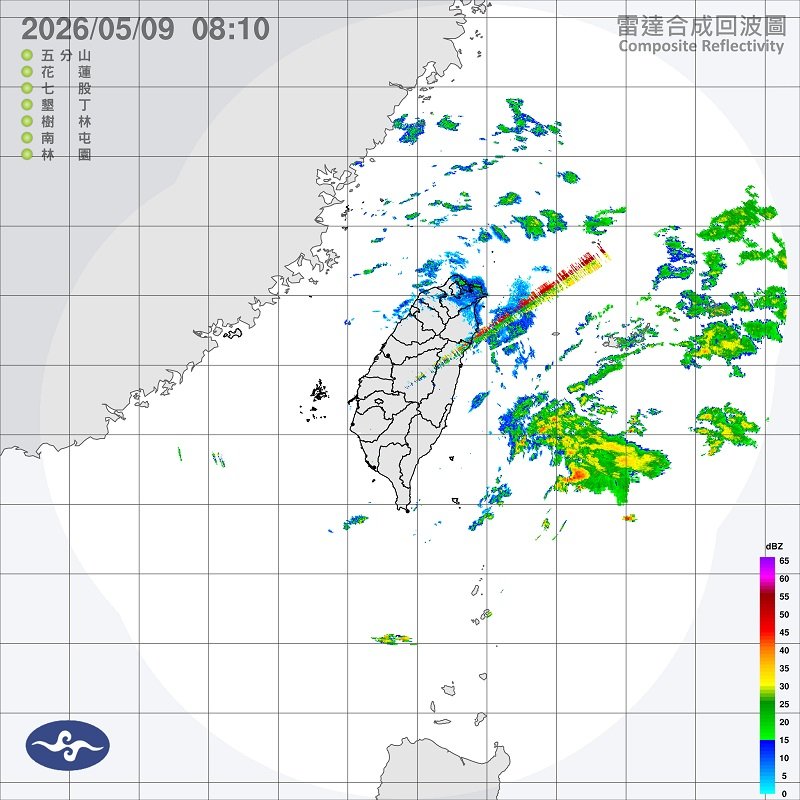 週六桃園以北、東半部有雨 南部飆34度溫差大