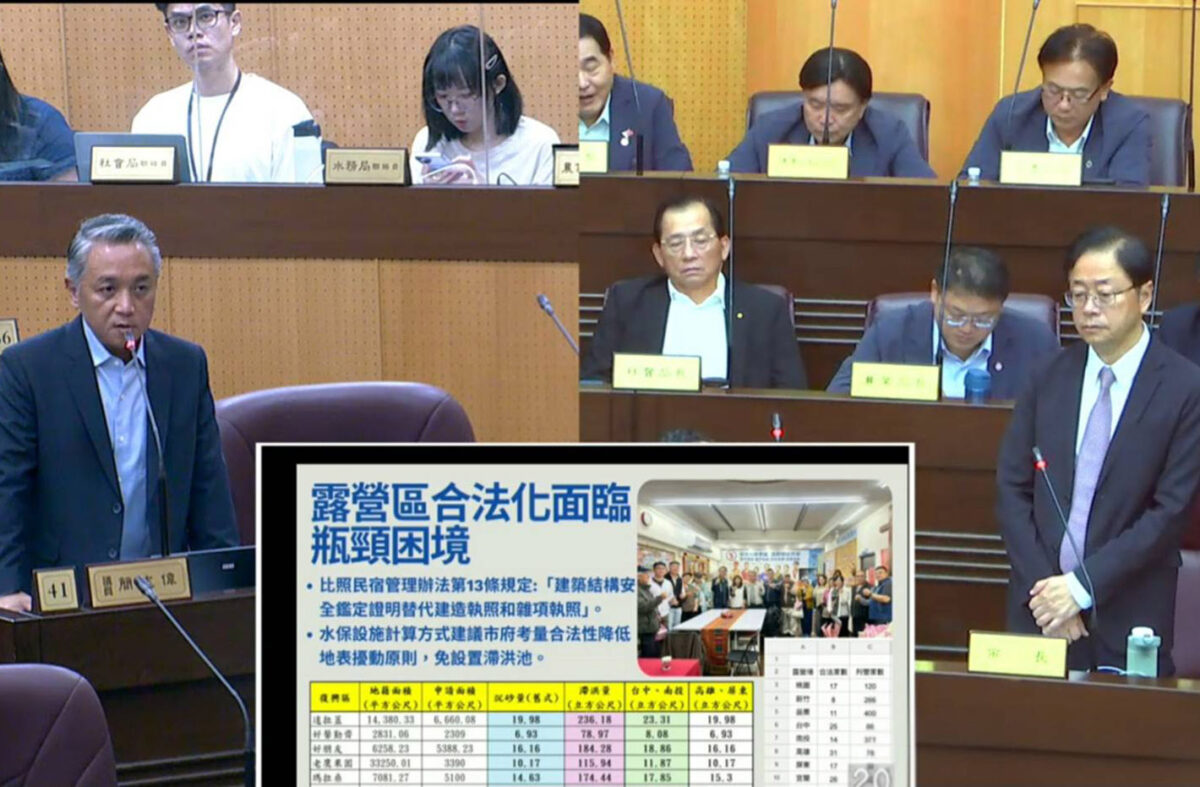 桃議員批露營區申請合法不如高雄中市 張善政允市府跨局處專案協助 192732AXAAA