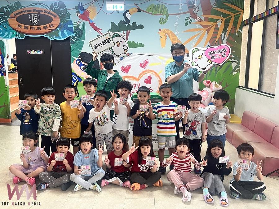 竹郵攜手在地幼兒園 萌孩手寫明信片傳愛給媽咪 - https://www.watchmedia01.com