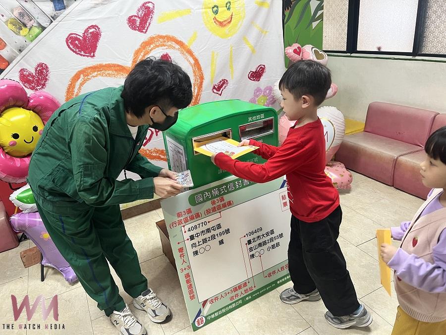 竹郵攜手在地幼兒園 萌孩手寫明信片傳愛給媽咪 - https://www.watchmedia01.com