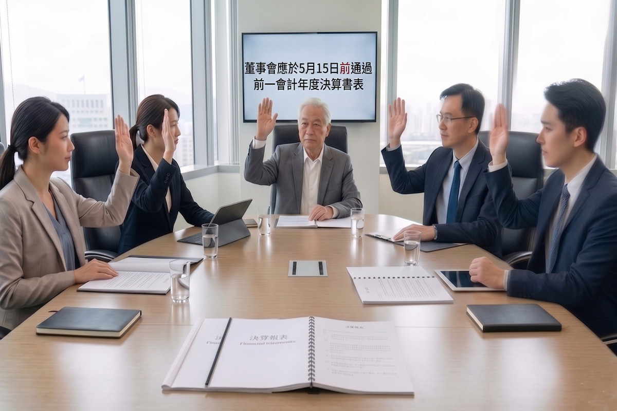 桃園市政府經發局提醒，企業務必5、6月如期完成商業決算及財報承認，違規最重罰30萬元。<br /><br /> 