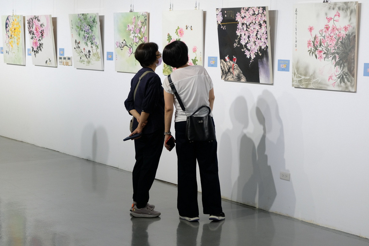 「舞文弄墨——藝術之美」當代水墨畫展，吸引眾多民眾蒞臨觀賞。<br /><br /> 