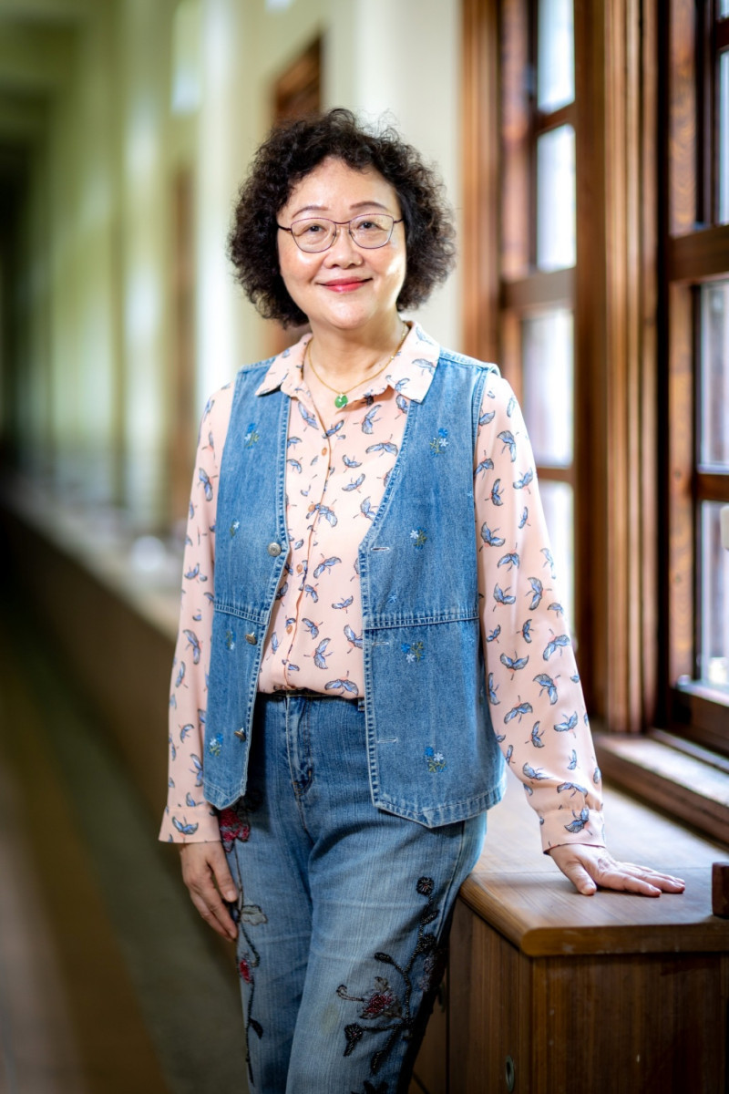 台北市立中山女高國文教師李明慈李明慈李明慈,喜歡從閱讀、旅行中找尋教學靈感。(圖/教育部師資培育及藝術教育司)