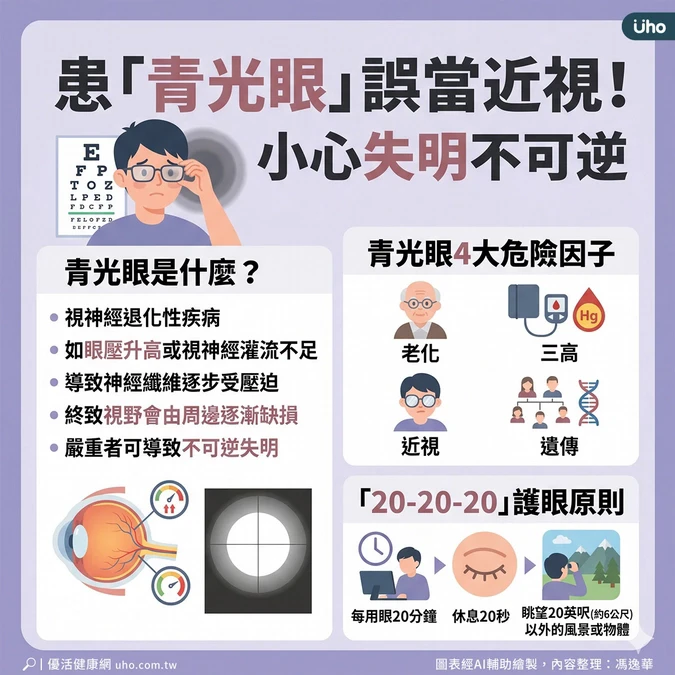 「20-20-20」護眼原則