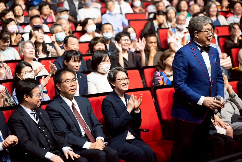 ▲副總統出席2026楊烈「自由之地」世界巡迴演唱會-臺南場。