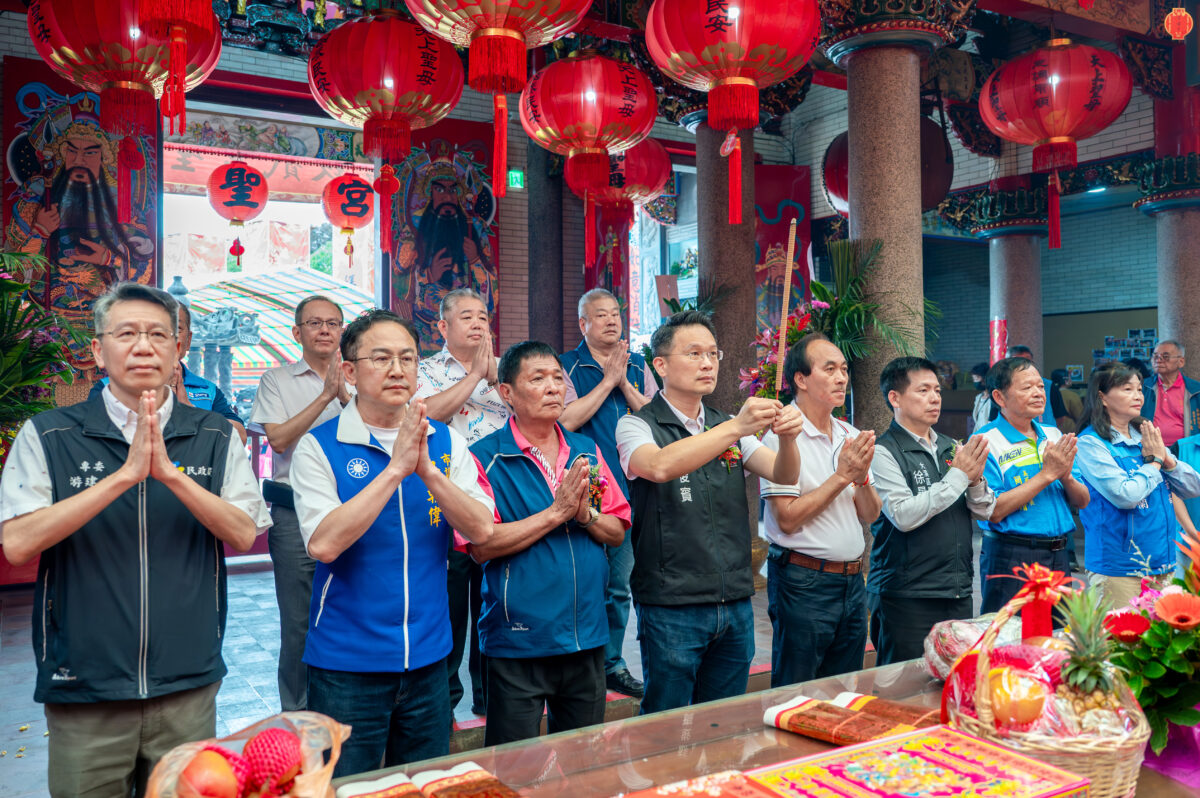 大溪美華慈聖宮賀媽祖壽誕 蘇俊賓讚百年信仰中心 1683017 0