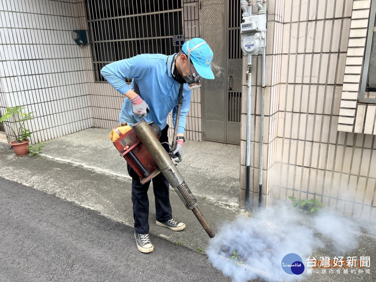 竹市啟動環境清消、熱點巡檢等防治作為。