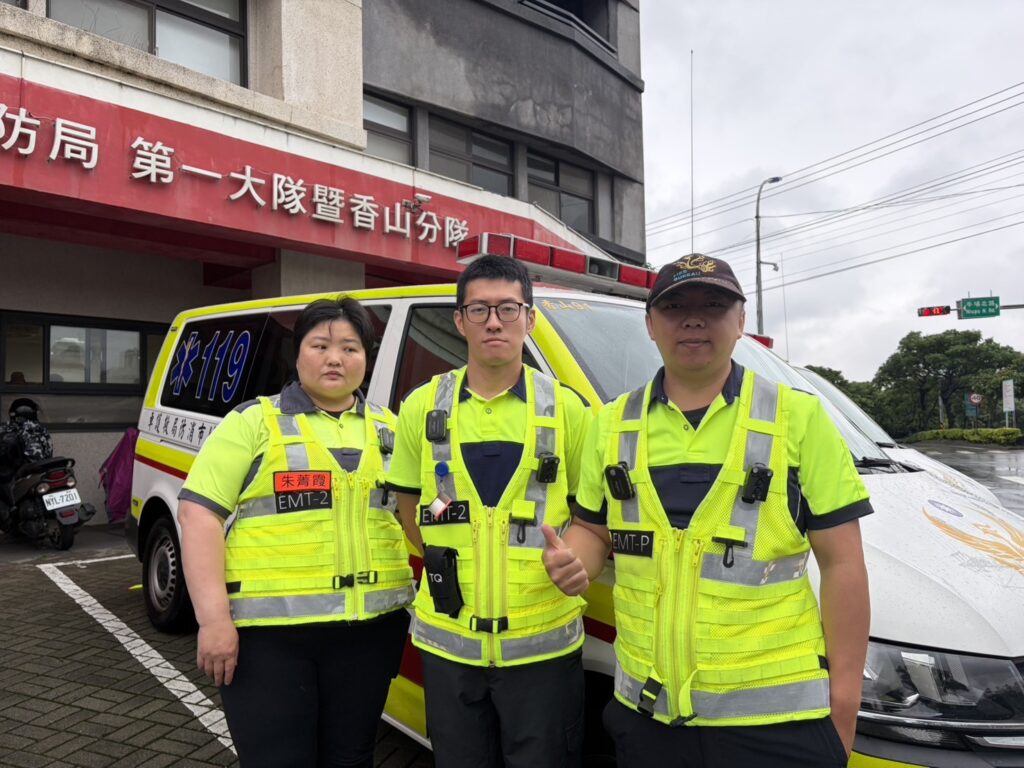鬼門關前搶救癲癇OHCA患者!竹市消防英雄成功挽回市民性命 25 115051221