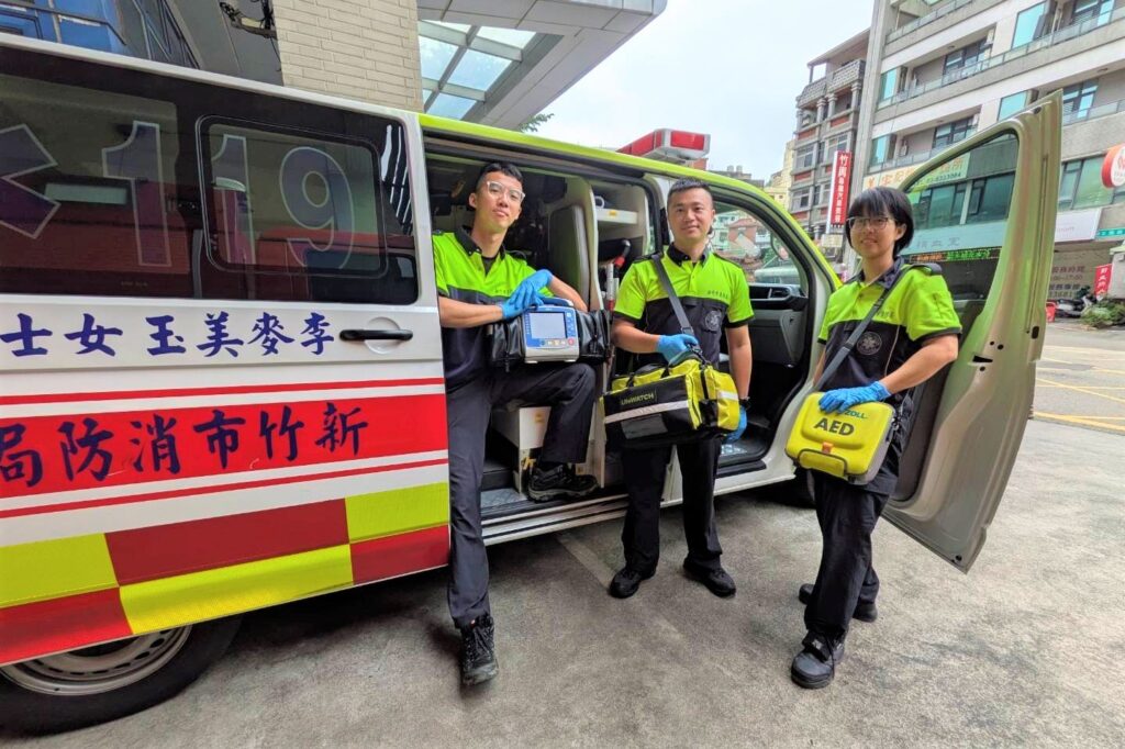 鬼門關前搶救癲癇OHCA患者!竹市消防英雄成功挽回市民性命 26 115051222