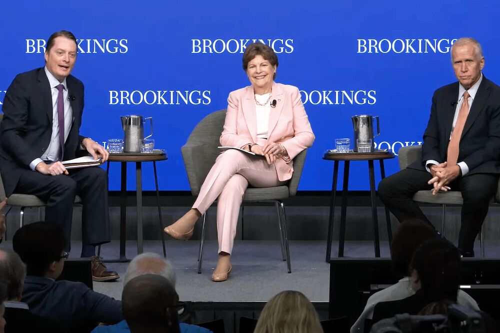 照片來源：The Brookings Institution網站影片截圖