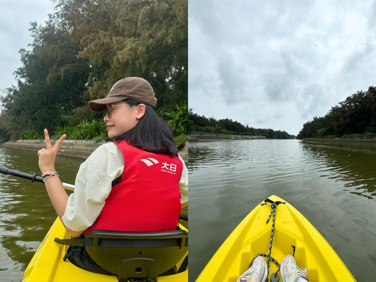 桃園新景點｜後湖溪生態園區玩法全攻略，獨木舟SUP＋舟日咖啡看夕陽＋逐浪天梯海景一條龍