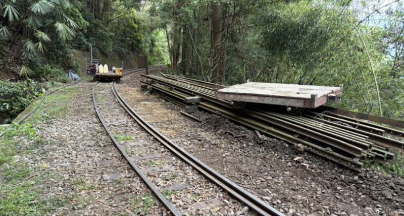 阿里山林鐵廠商工作台車發生碰撞　無人員受傷，亦未影響列車營運　