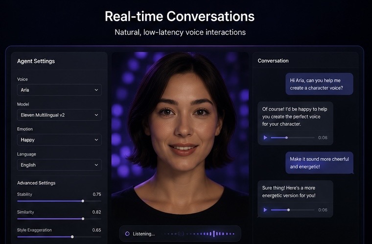 ElevenLabs推出Conversational AI Studio,語音生成平台跨入影音角色互動市場 50 7BB73A7D 03FC 4EB1 96E4 42AF13A02430