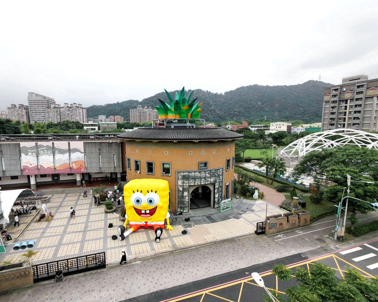 新北三鶯最狂客家活動登場! 海綿寶寶巨大氣偶+怕胖團開唱太瘋