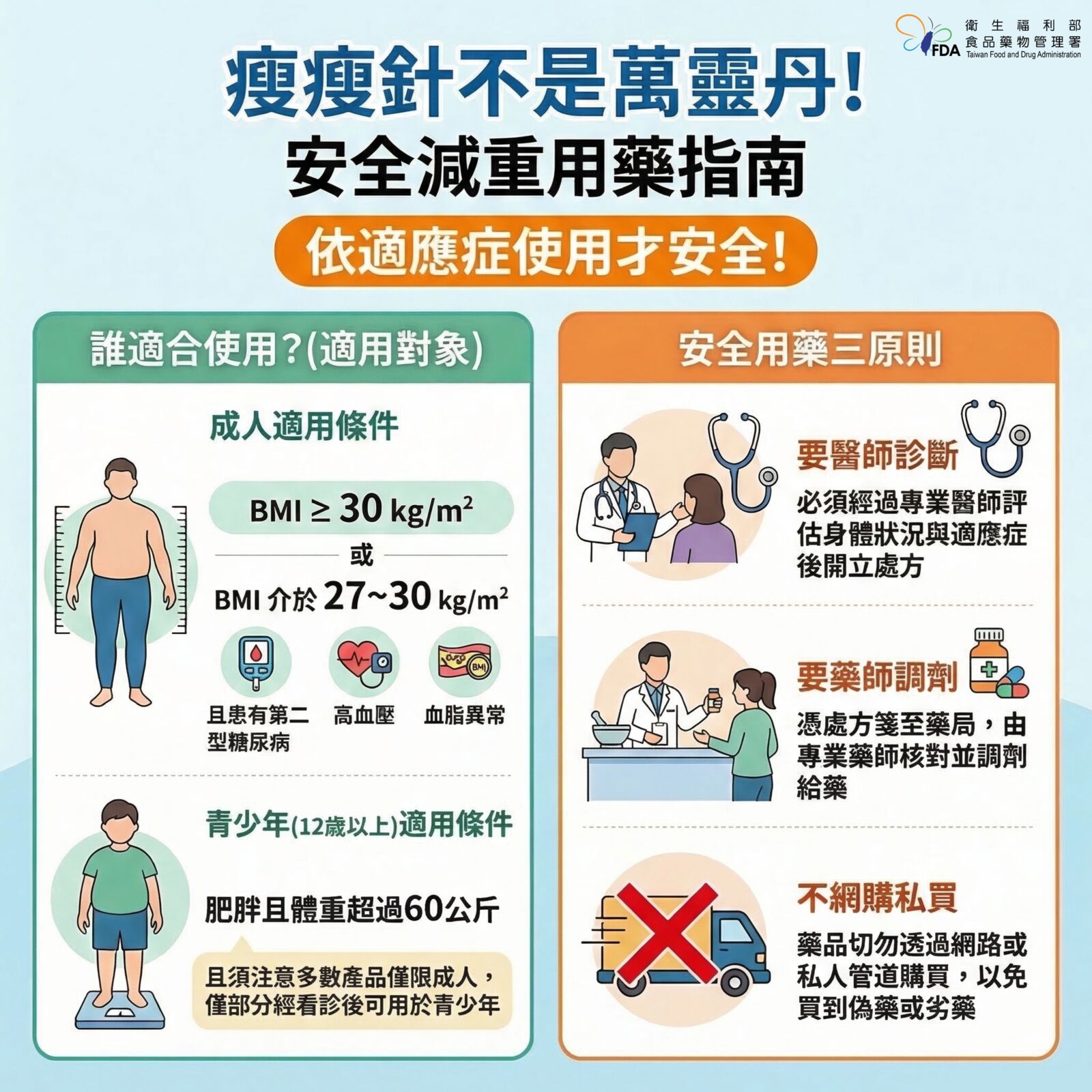 守護健康「瘦瘦針」非人人適用　高虹安提醒安全用藥3原則 189