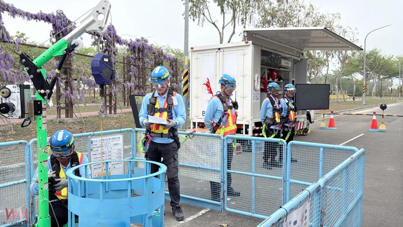 台中市雨水下水道維護工程獲肯定　出入坑作業評鑑連４年獲特優