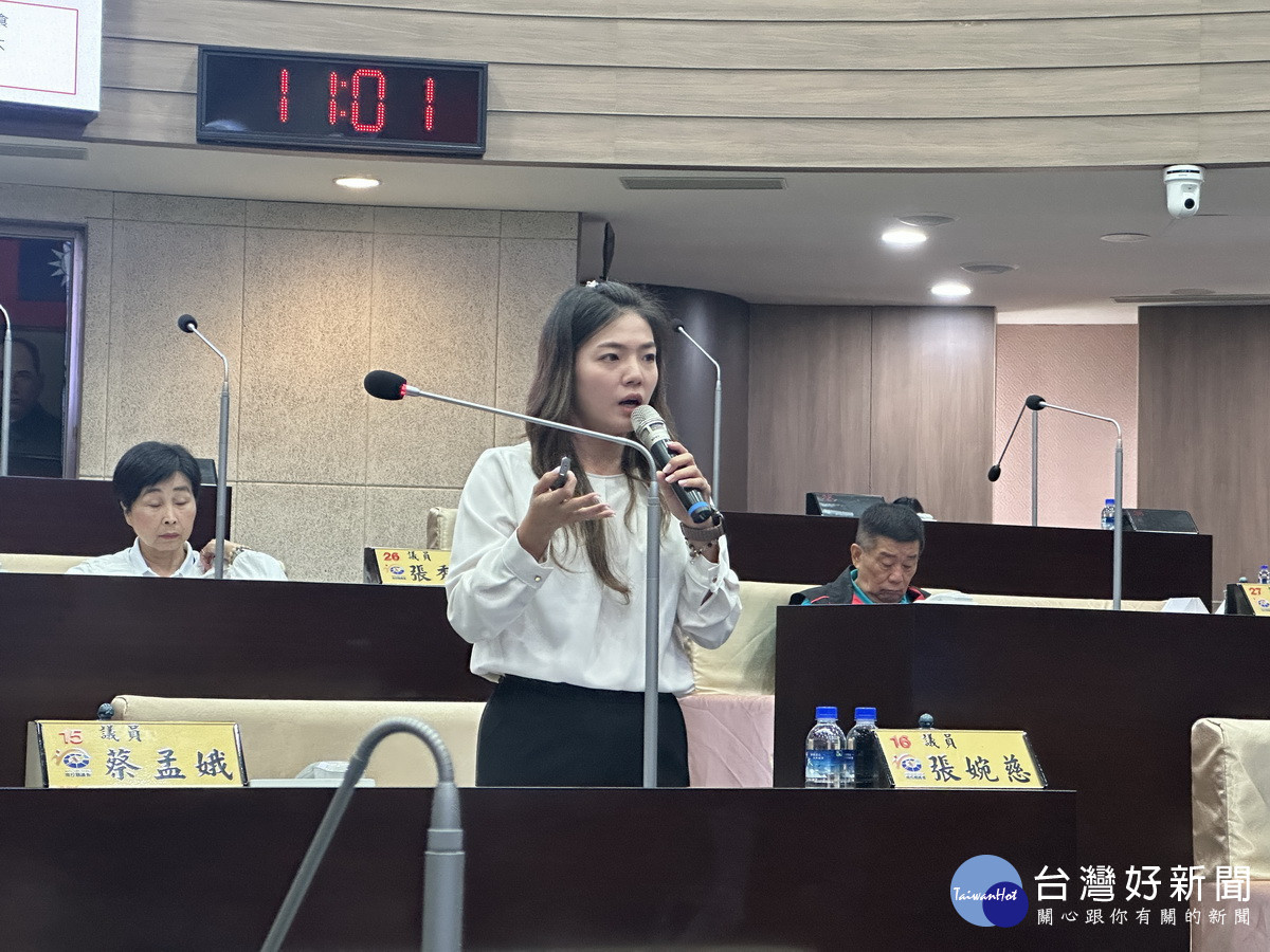 張婉慈要求檢毒駕嚴謹但員警要守護安全。（記者扶小萍攝）