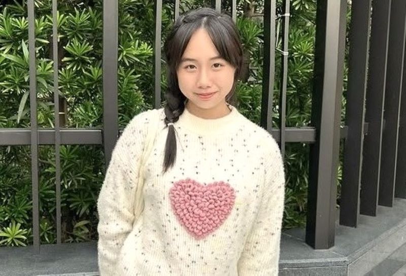 新北技職生統測亮眼 323人衝破55級分 挑戰頂尖科大 18 《圖說》淡水商工商業經營科李家誼對錄取國立臺灣科技大學企管系深具信心。〈教育局提供〉