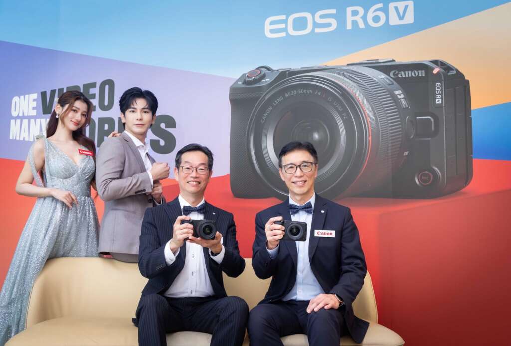 ▲圖說：Canon EOS R6V，以「One Video, Many Stories」作為核心概念，可實現「多平台、多格式、多構圖內容製作」的完整解決方案