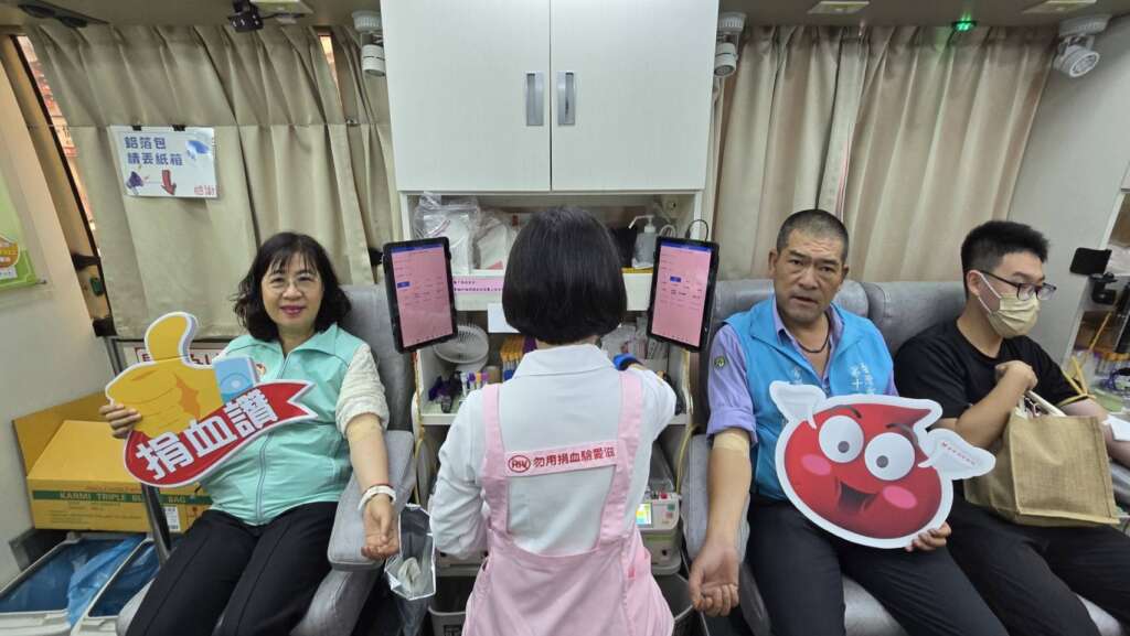 ▲台電彰化區營業處今日舉辦「2026捐血有愛,馬力全開」公益捐血活動,共有156人參與,募得221袋熱血,以實際行動協助穩定醫療用血需求,傳遞社會溫暖與愛心。(圖/記者林明佑翻攝)