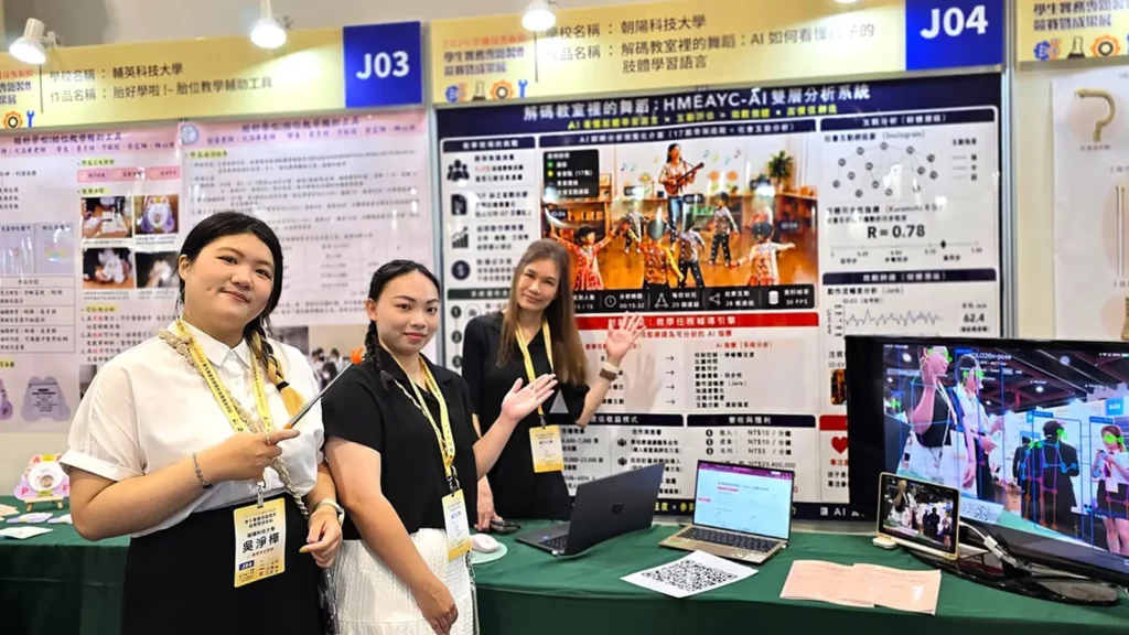 師生團隊指出,開發這套系統的起心動念,正是為了減輕老師的負擔,透過 AI 技術輔助,讓老師在不分心的情況下,也能精準掌握每位幼兒的發展細節。(圖/陳惠玲攝影)