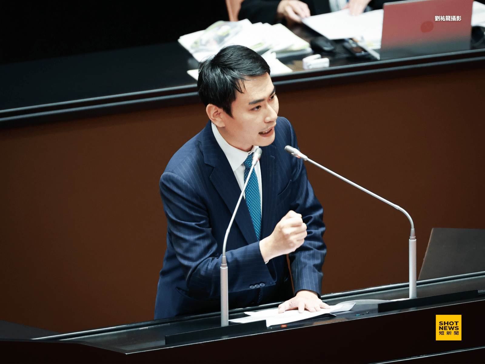 陳冠廷登日媒 強調台灣防衛意志重要