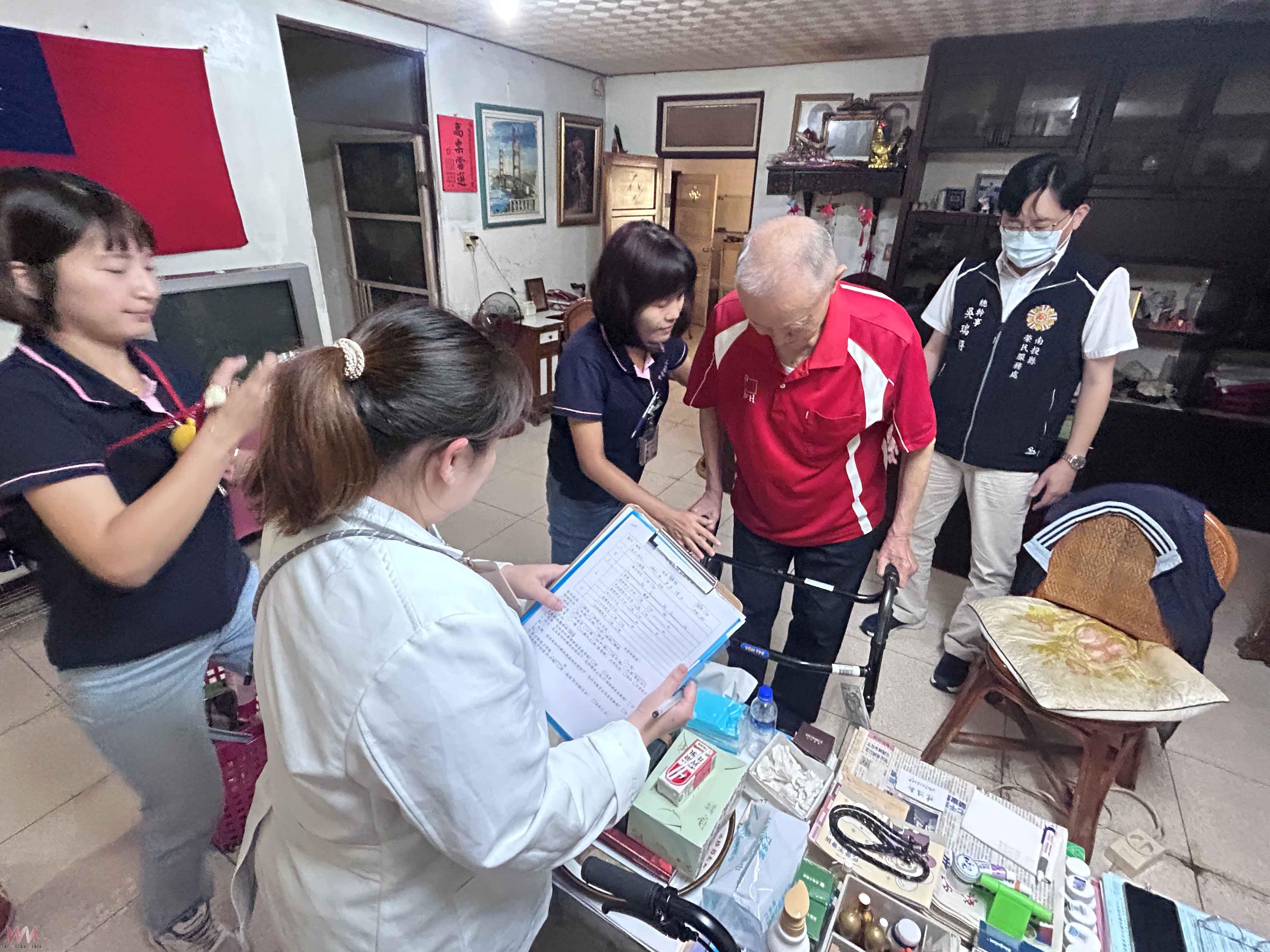 南投縣榮服處與埔榮攜手訪視年長榮民眷維護長輩身心健康 - https://www.watchmedia01.com