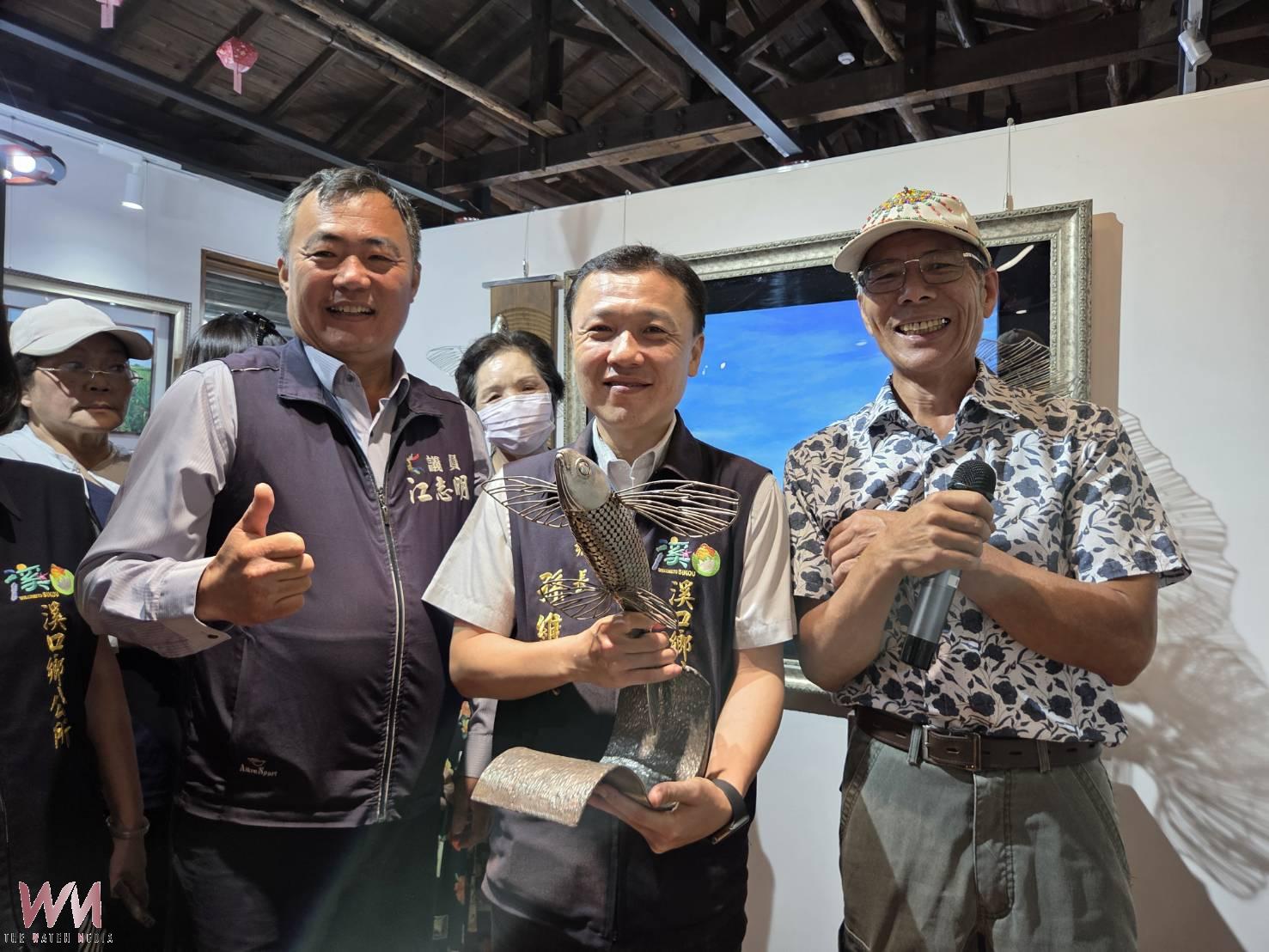 以溪口「鳥仔餅」為元素 賴銘傳《嘉有溪焊鐵藝》今開展 - https://www.watchmedia01.com
