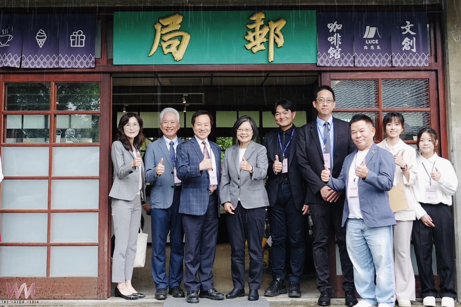 蔡英文東海大學路思義教堂演講 勉青年勇敢創造自己的人生里程碑 - https://www.watchmedia01.com