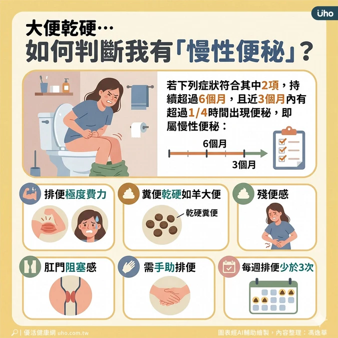 超過400萬台人有功能性便秘