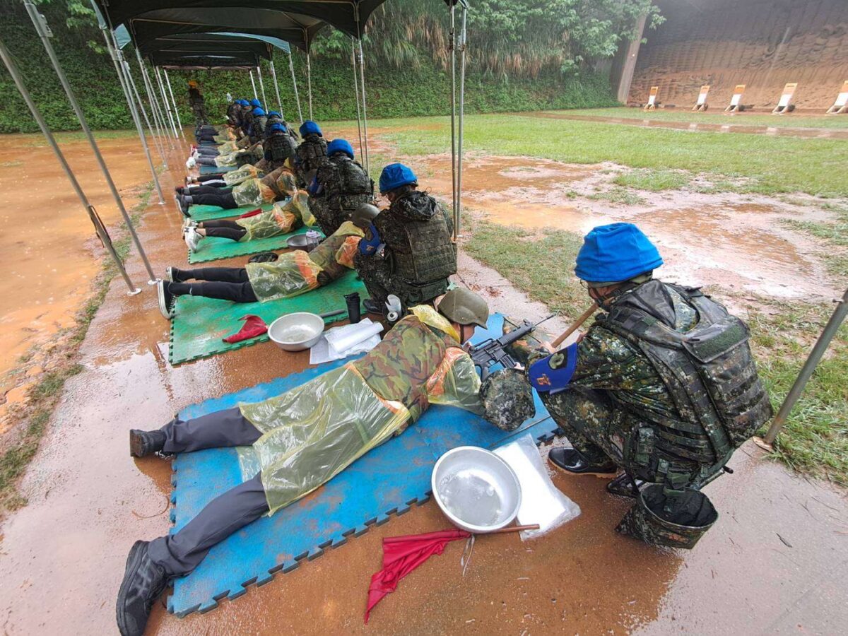 桃園擴大召集6661人強化民防 首梯替代役備役實彈射擊訓練落幕 S 22044906 0