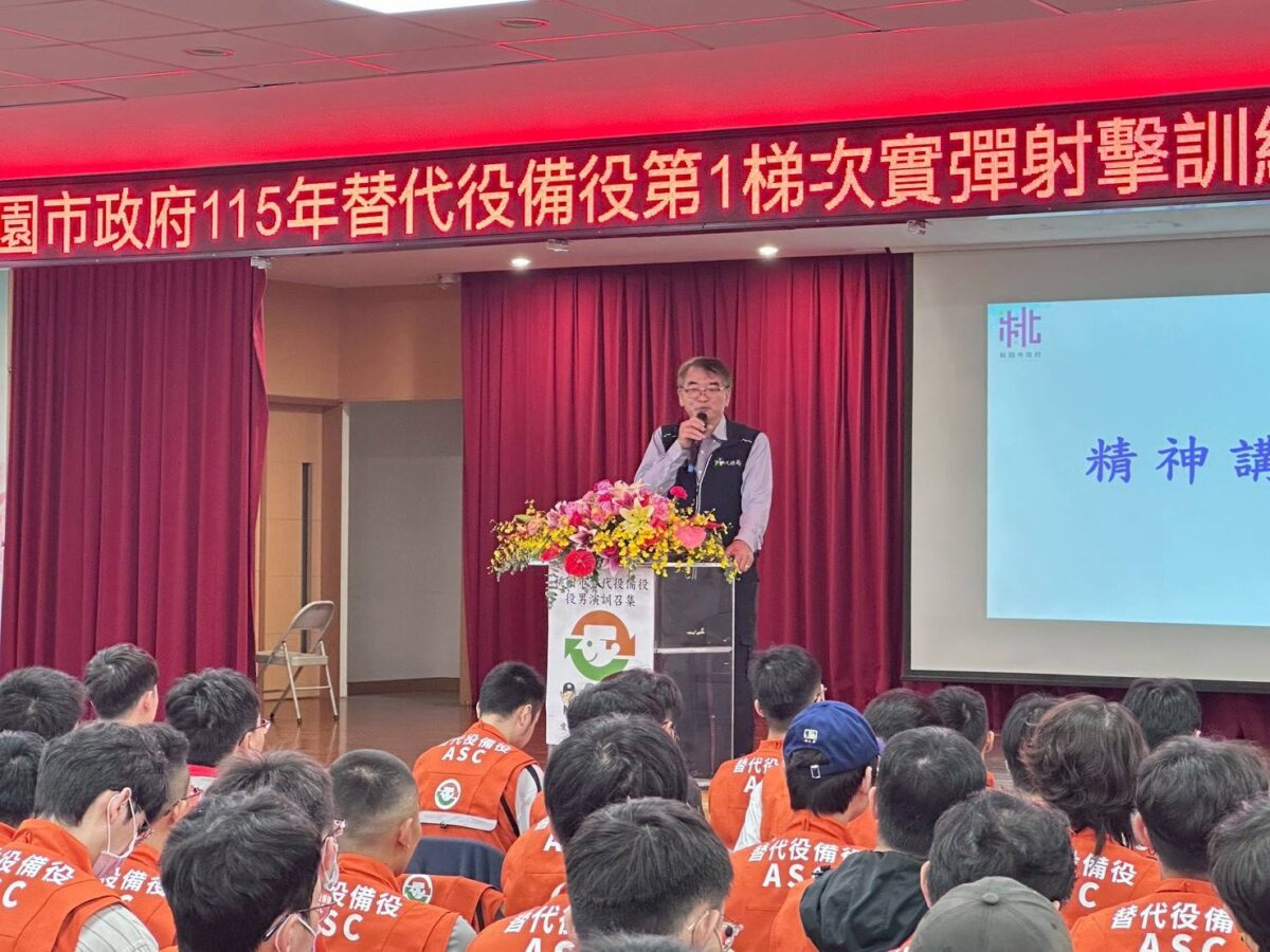 桃園擴大召集6661人強化民防 首梯替代役備役實彈射擊訓練落幕 S 22044910 0