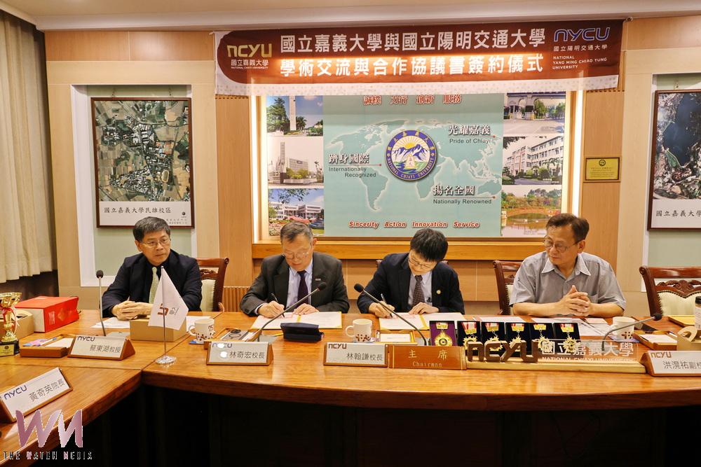 嘉大陽明交大簽署合作協議　打造中醫藥一條龍生態系 - https://www.watchmedia01.com