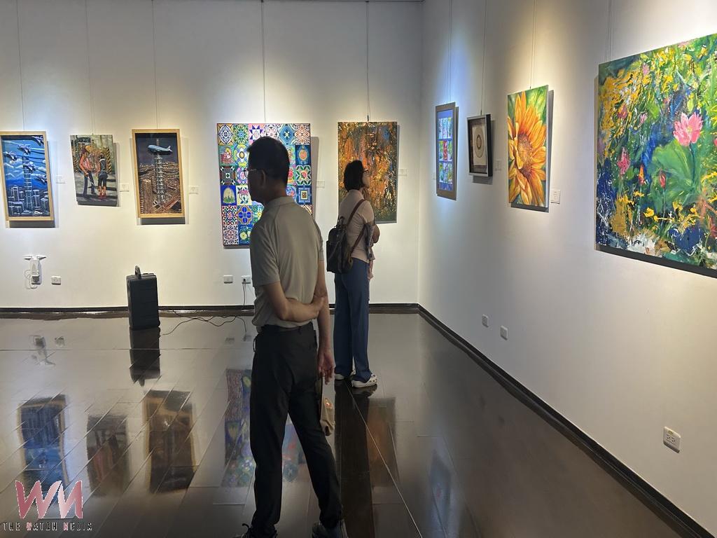 流光疊影展現藝術跨越世代 清溪新文藝學會會員聯展綻放創作魅力 - https://www.watchmedia01.com