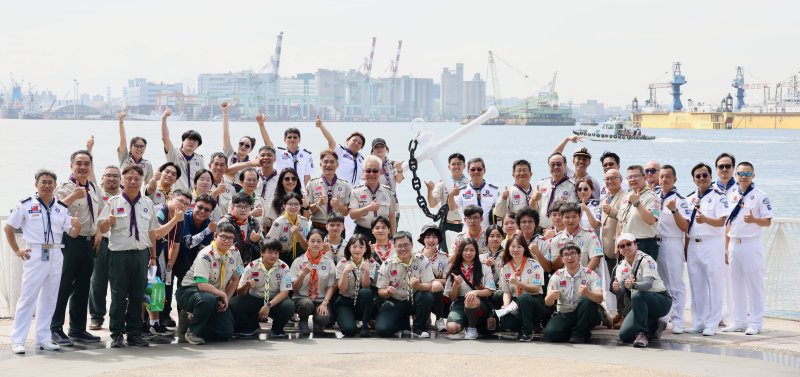 培育海洋青年領袖！羅浮童軍重型帆船航海訓練揚帆高雄