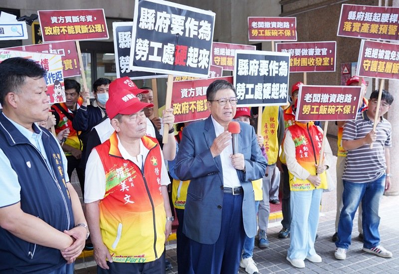 台灣普利司通新竹廠關廠風波延燒 縣府強調依法行政、力挺勞工權益
