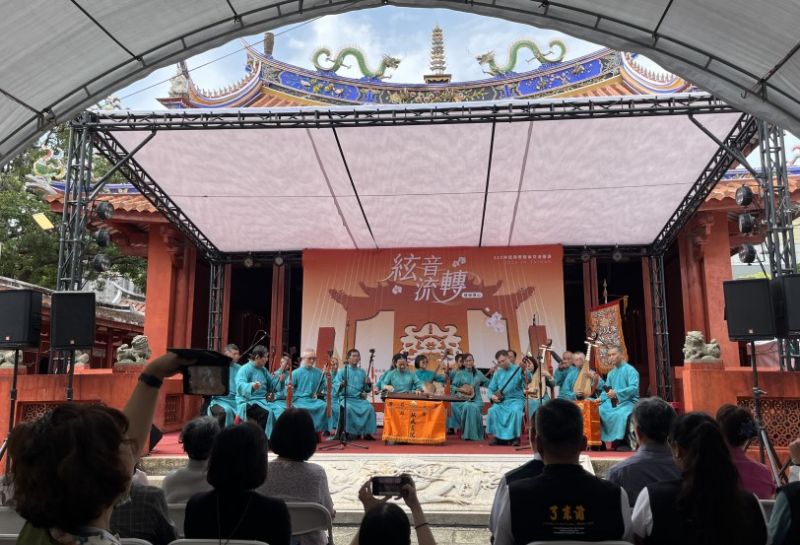 南管藝術交流匯演開幕 串聯全臺館閣打造「流動博物館」