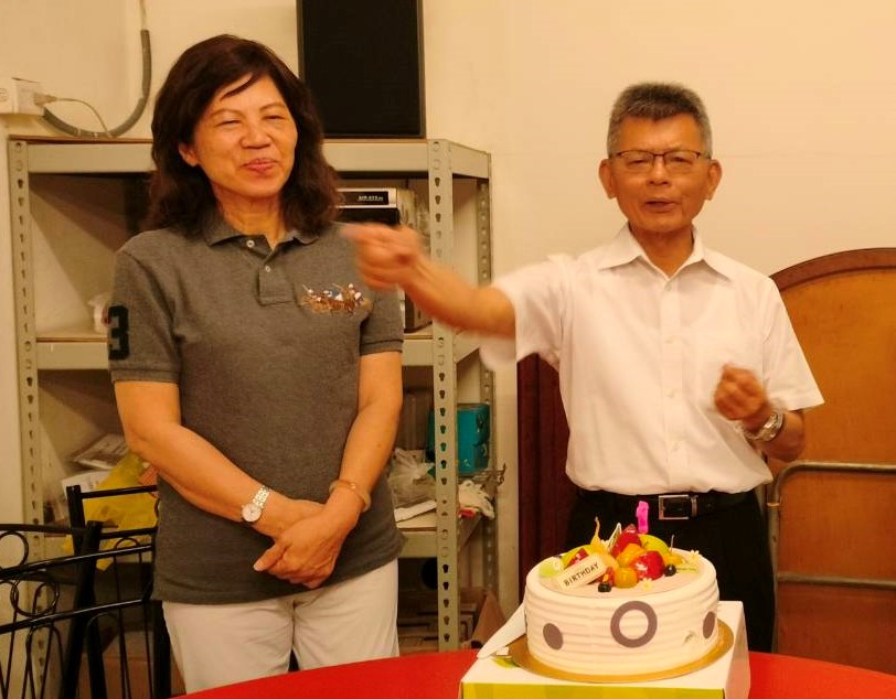 ▲楊秋與強調,川普雖沒說出「反對台獨」.的字眼,,美國也不希望與中國因為台灣問題而發生戰爭,呼籲民進黨放棄「台獨黨綱」。(記者 李堂安 攝)