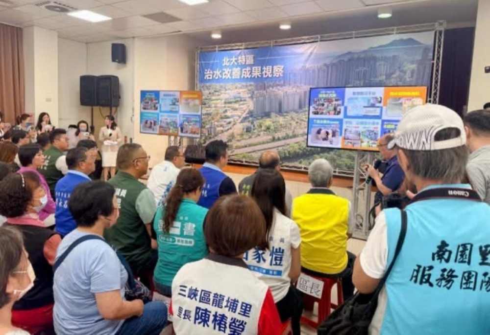 侯友宜視察北大特區治水成果 林金結陪同關心基建到位 258 248260516a04