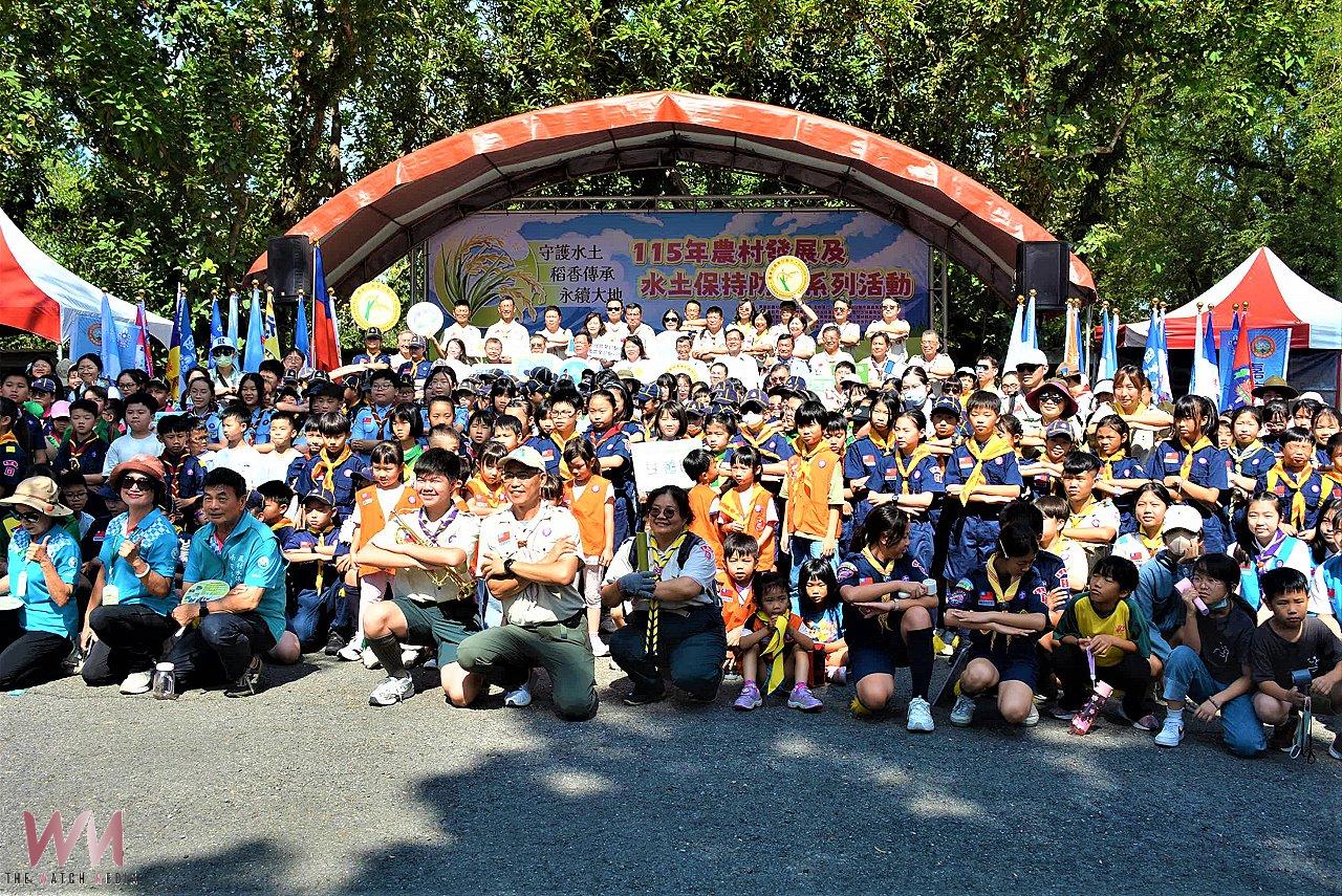 傳承百年水保稻香 童軍實作守護永續大地 - https://www.watchmedia01.com