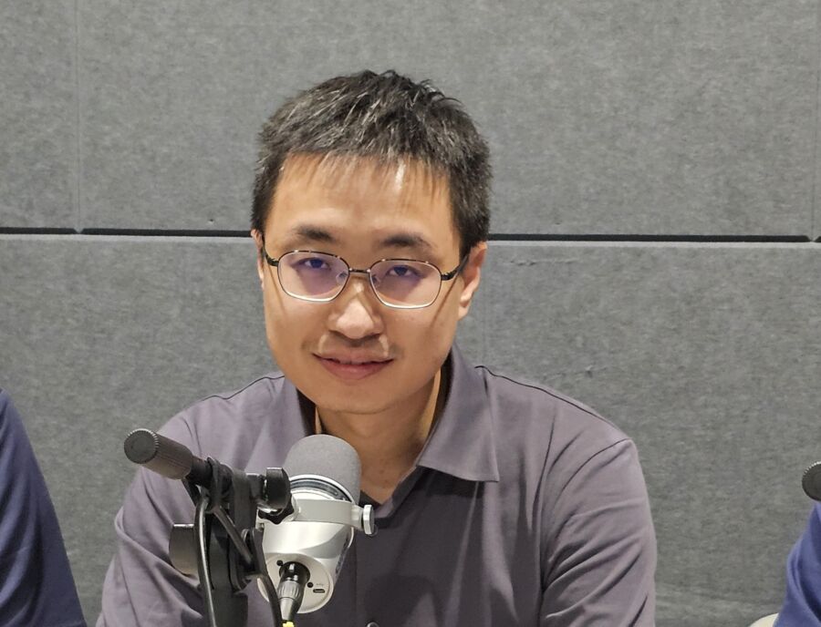 圖/時代力量副秘書長林邑軒認為,黃國昌對憲法法庭就是耍賴,累積他與館長再聚眾上凱道的能量。(艾瑞克引新聞)