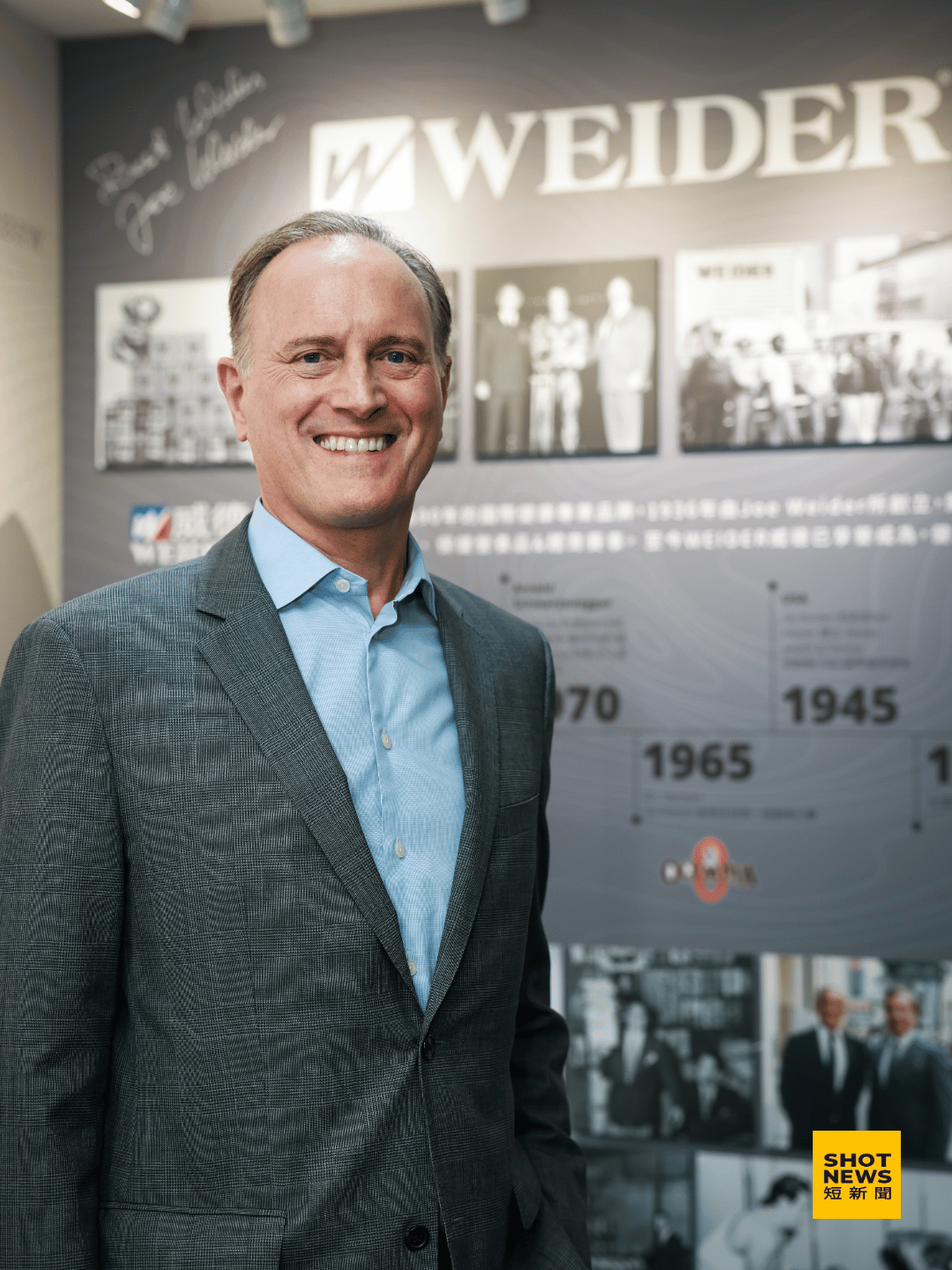 威德董事長 Eric Weider 分享,父親非常信任我,把他在國際上打下的人脈全交棒給我,要我繼續把市場做大 。